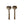Carved Mango Wood Salad Servers