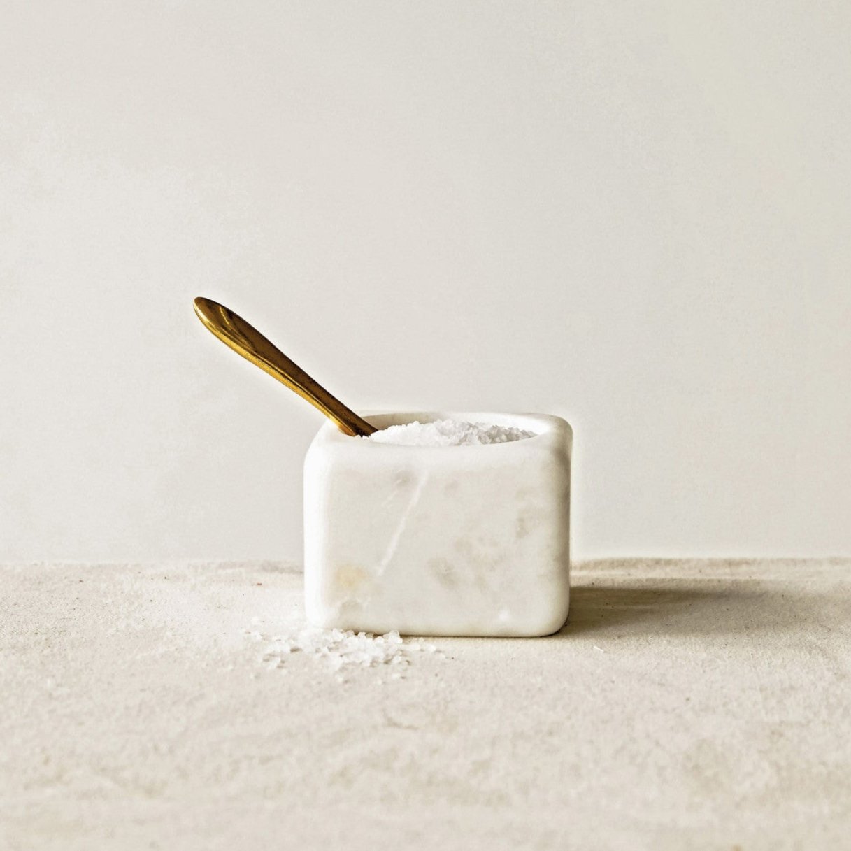 Macon Marble Dish w/Spoon