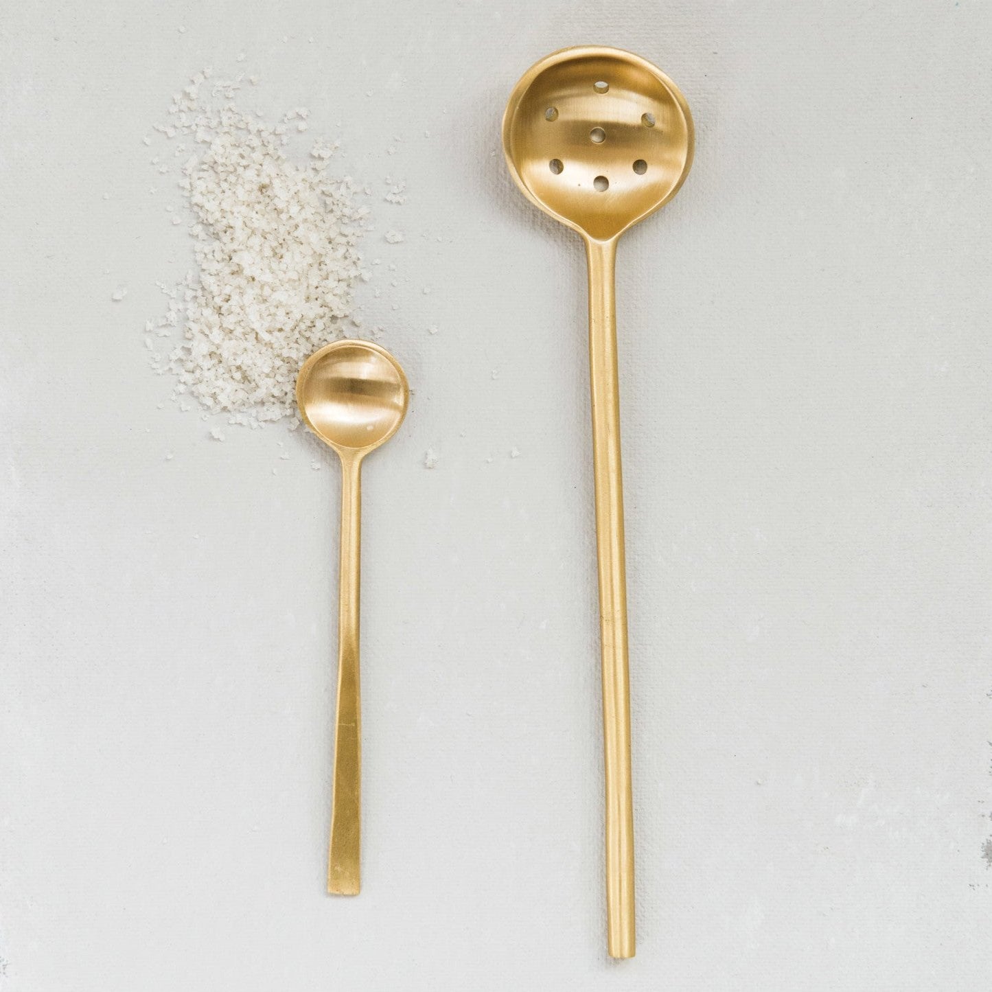 Brass Olive Spoon