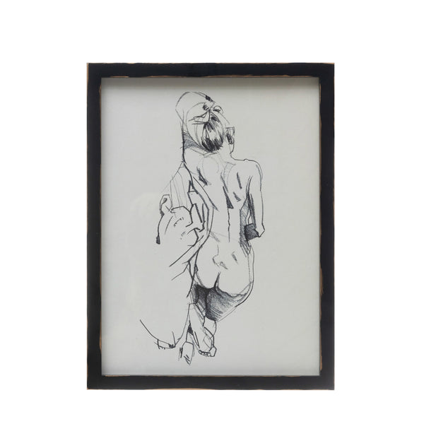 Physique Framed Sketch