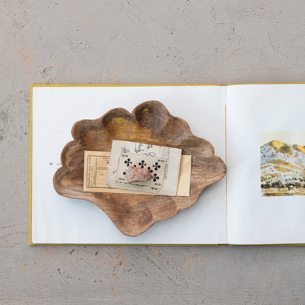 Merle Mango Wood Bowl