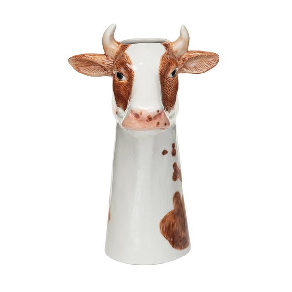 Mavis Hand Painted Cow Vase