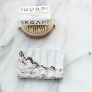 Gemini Marble Soap Dish