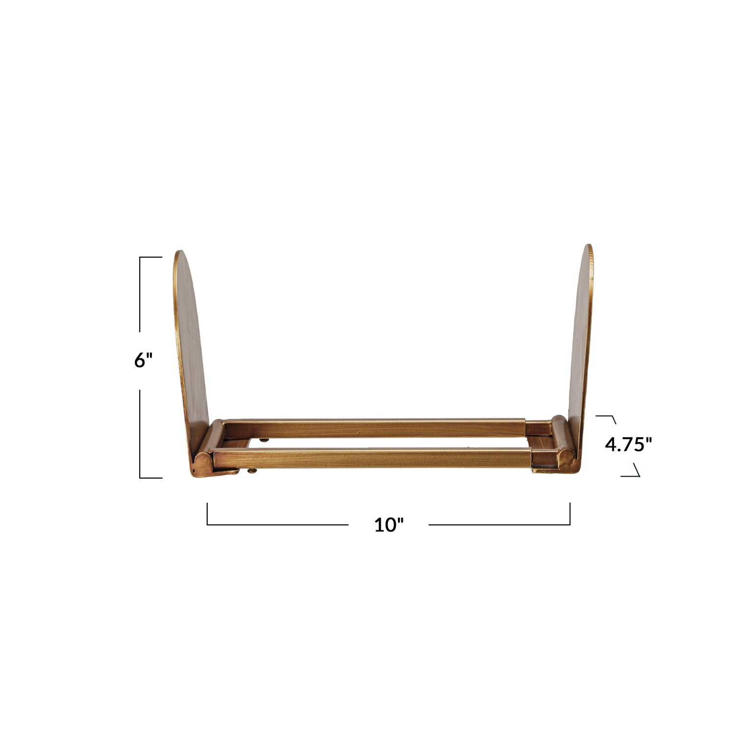 Rowley Adjustable Metal Book Rack