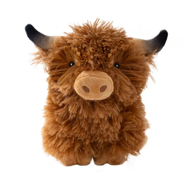 Highland Cow Plush w/ Squeaker
