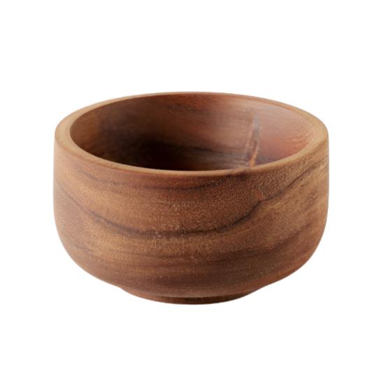 Velma Wood Pinch Bowl