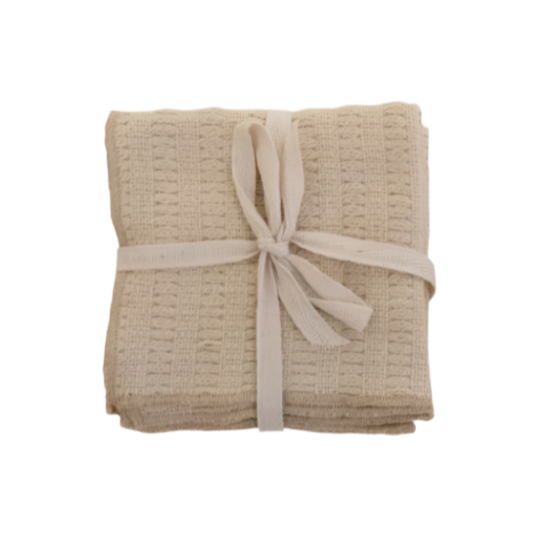 Cotton Slub Dishcloth Set