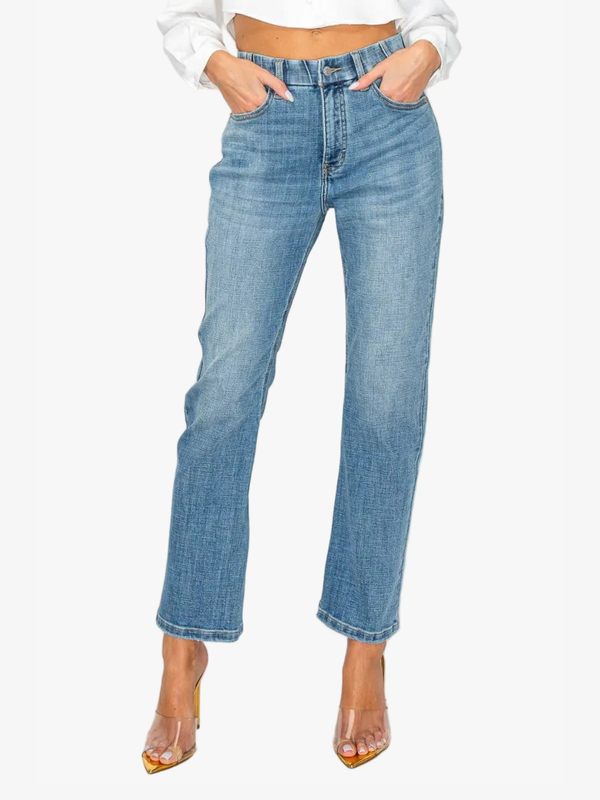 Helena High Rise Straight Jean