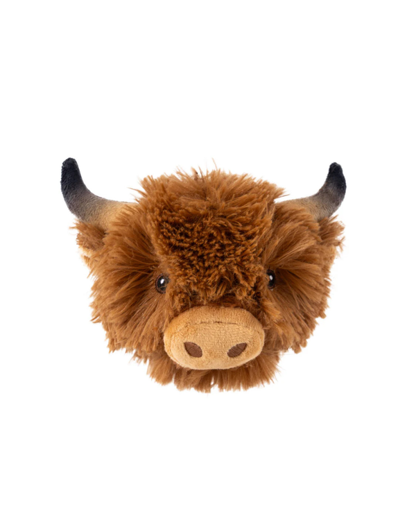 Highland Cow Bonus Ball Dog Toy