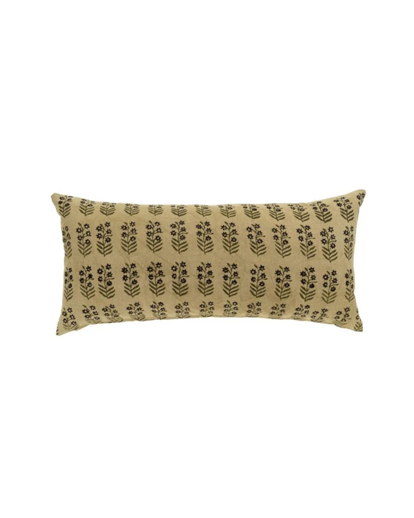 Terrace Block Print Pillow
