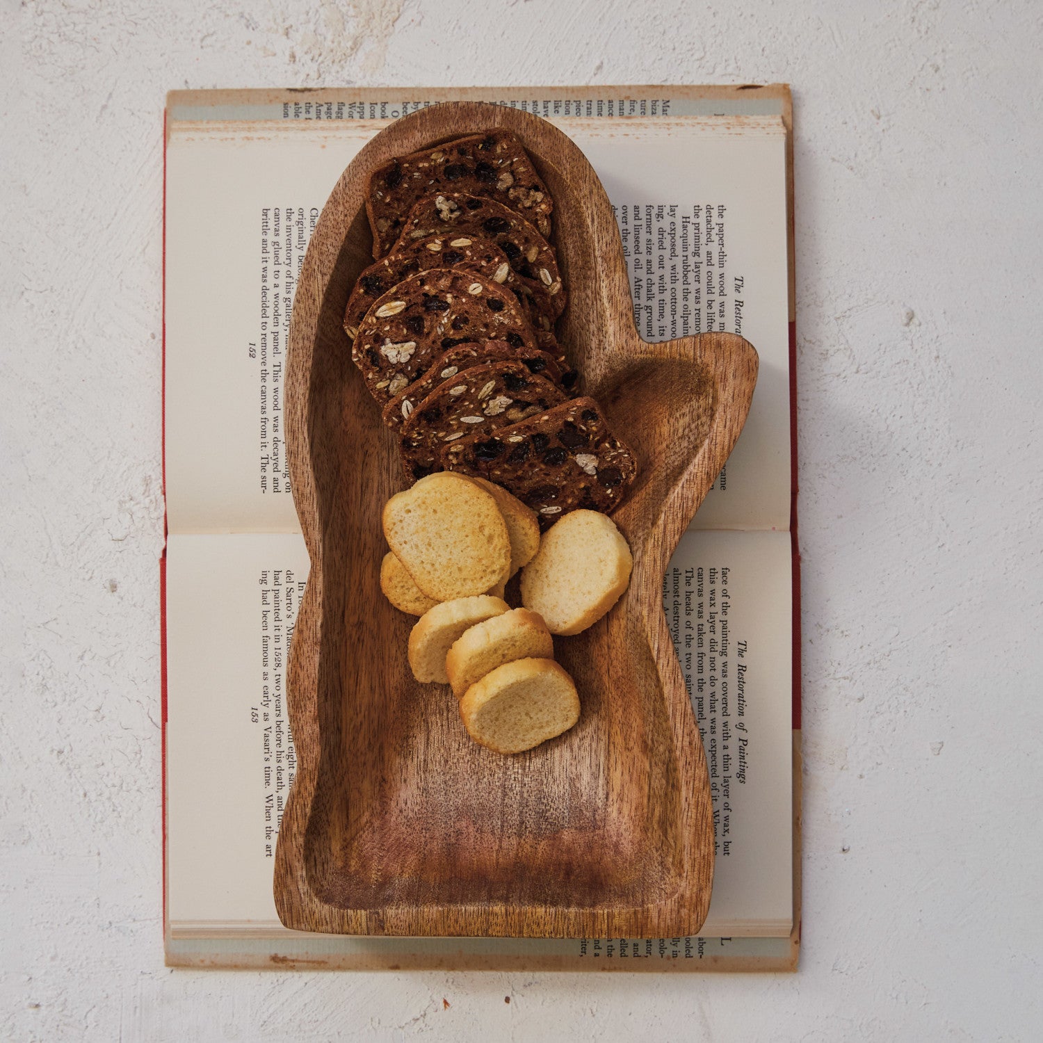 Mitten Wooden Bowl