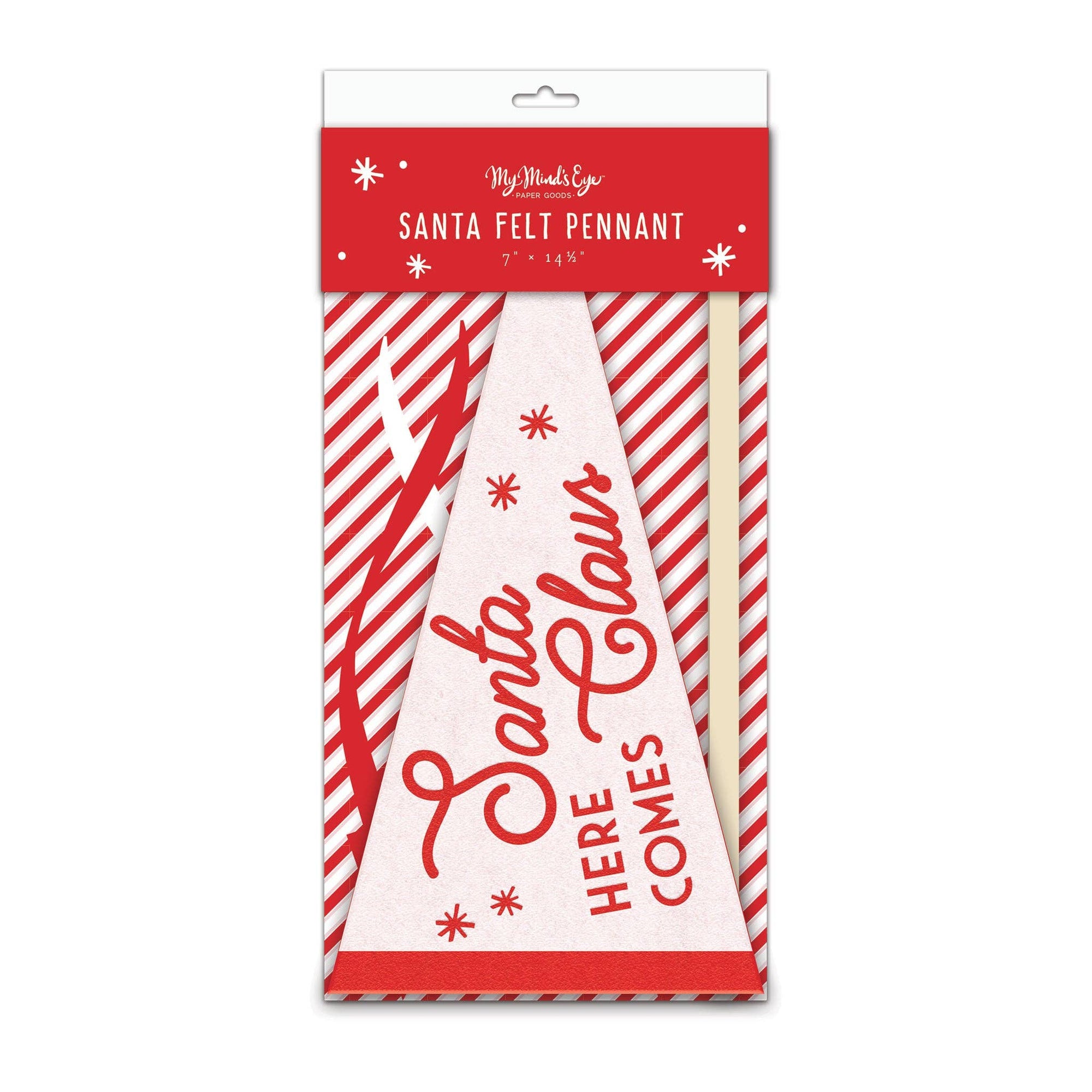 Santa Felt Pennant Banner