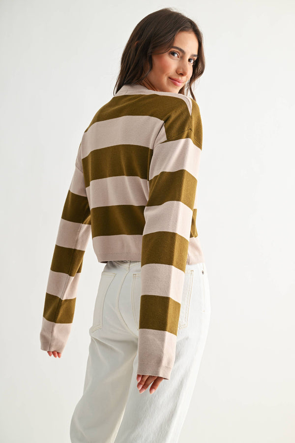 Lana Rugby Stripe Shirt