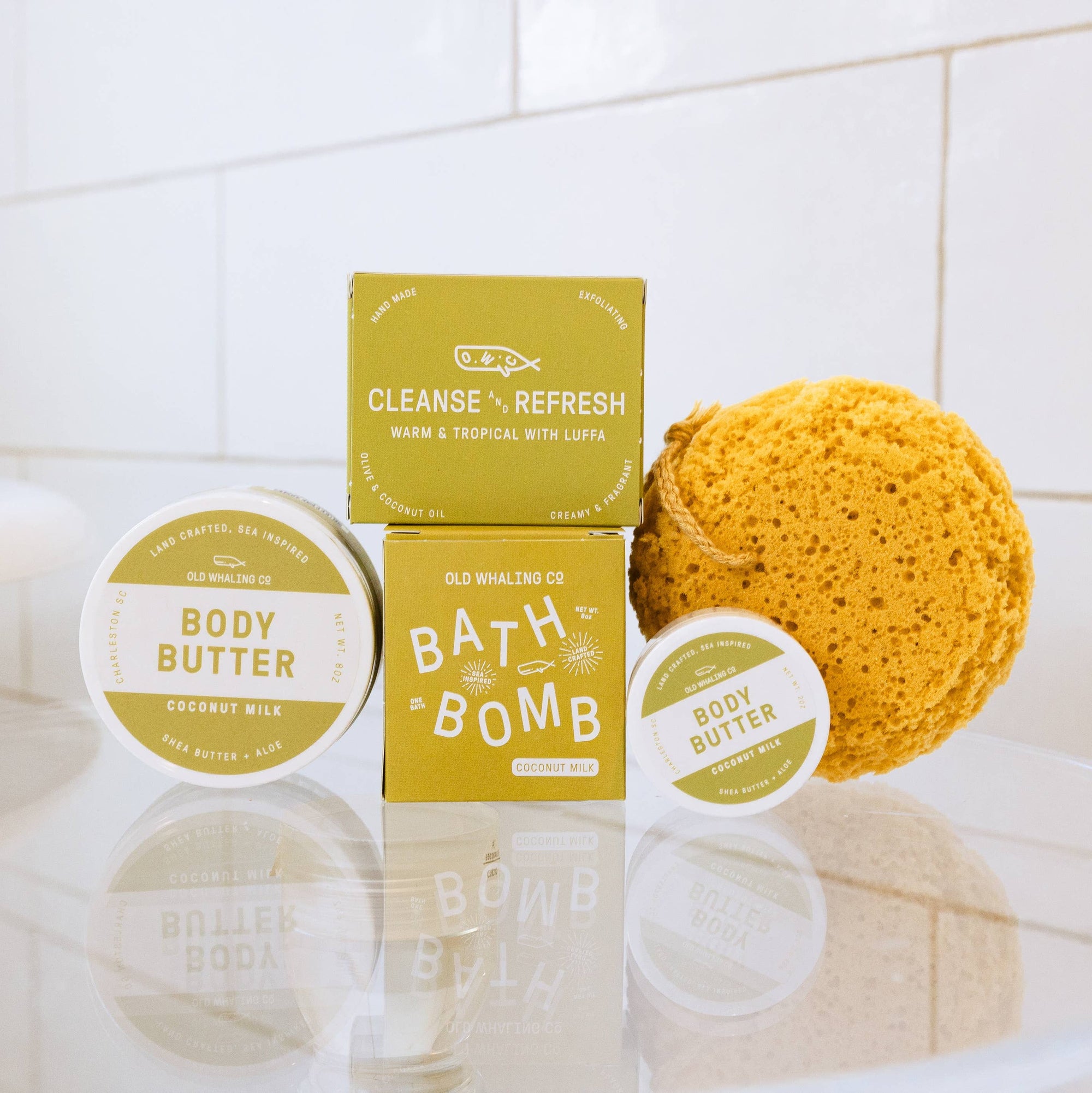 Coconut Milk Bath Bomb