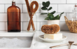 Coconut Fiber Palm Scrubber