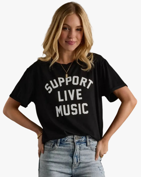 Support Live Music Tee
