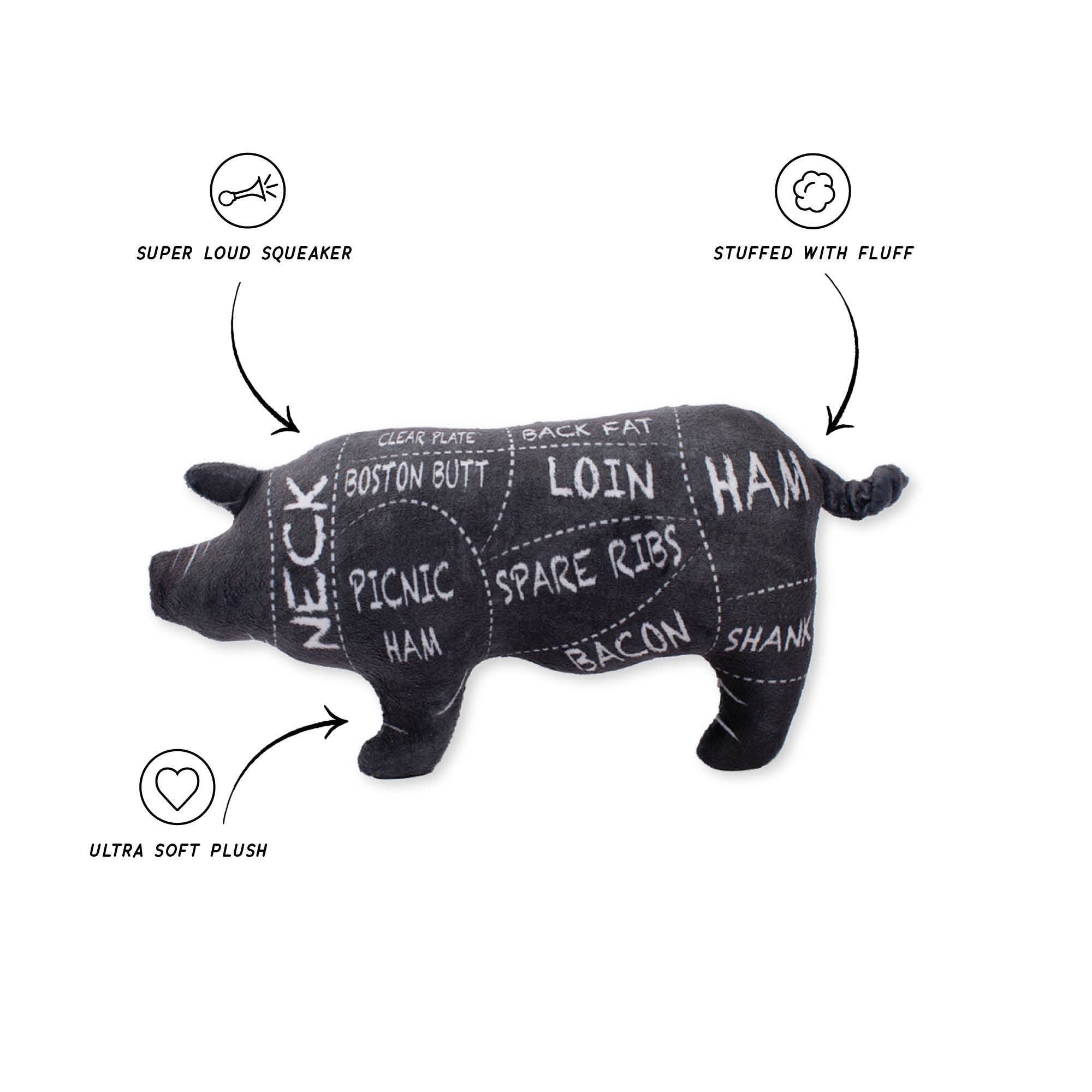 Whole Hog Dog Toy