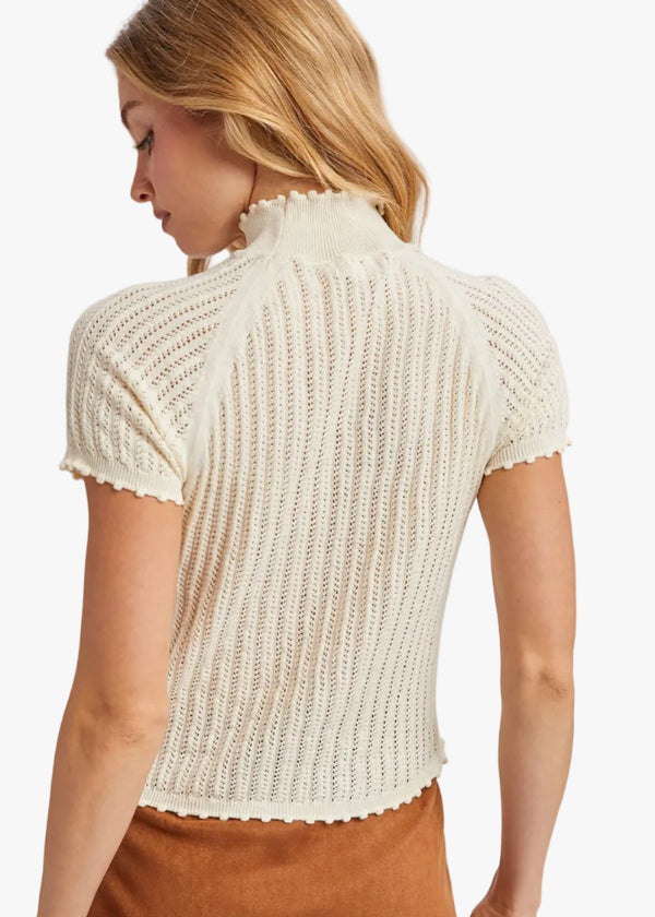 Teagan Short Sleeve Sweater