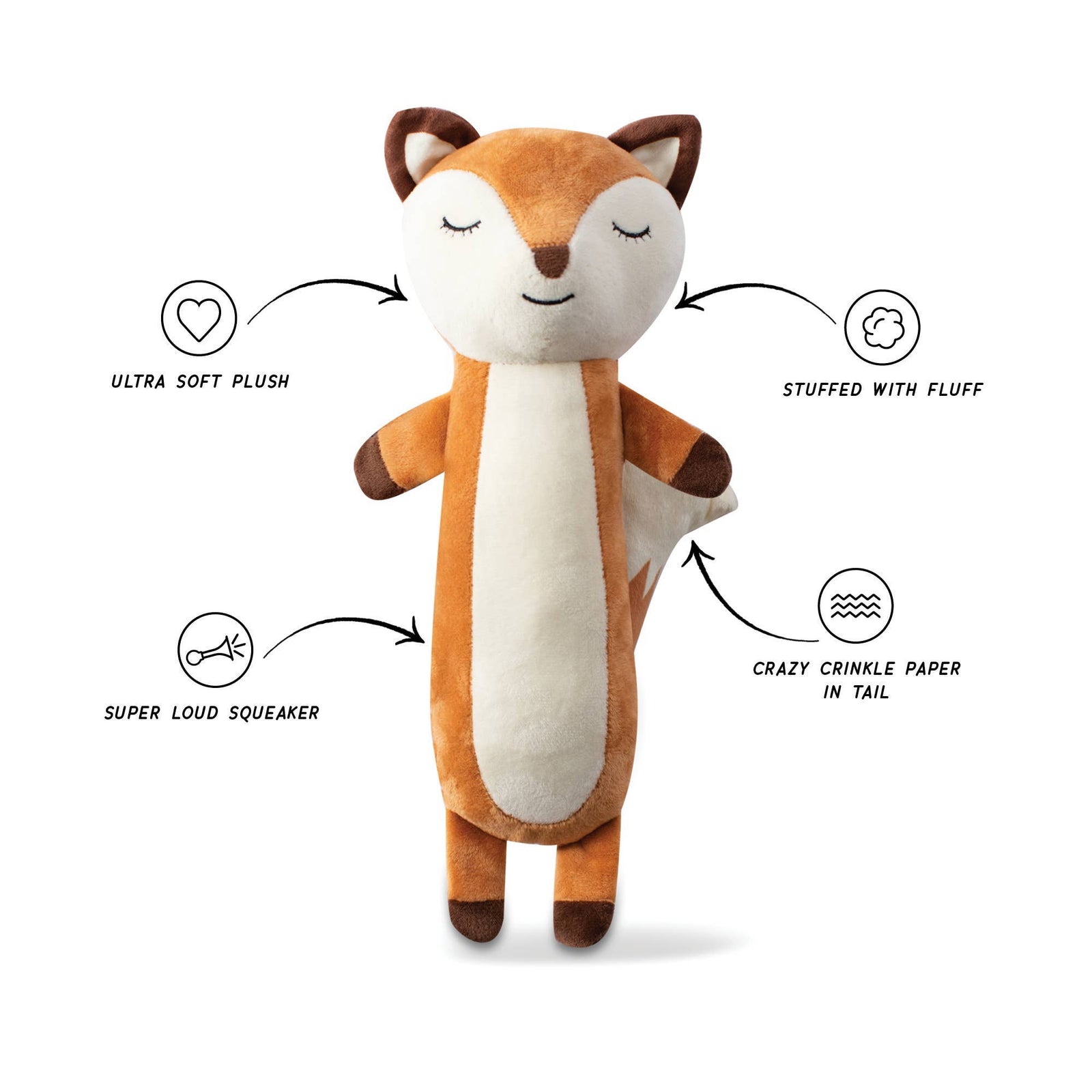For Fox Sake Dog Toy