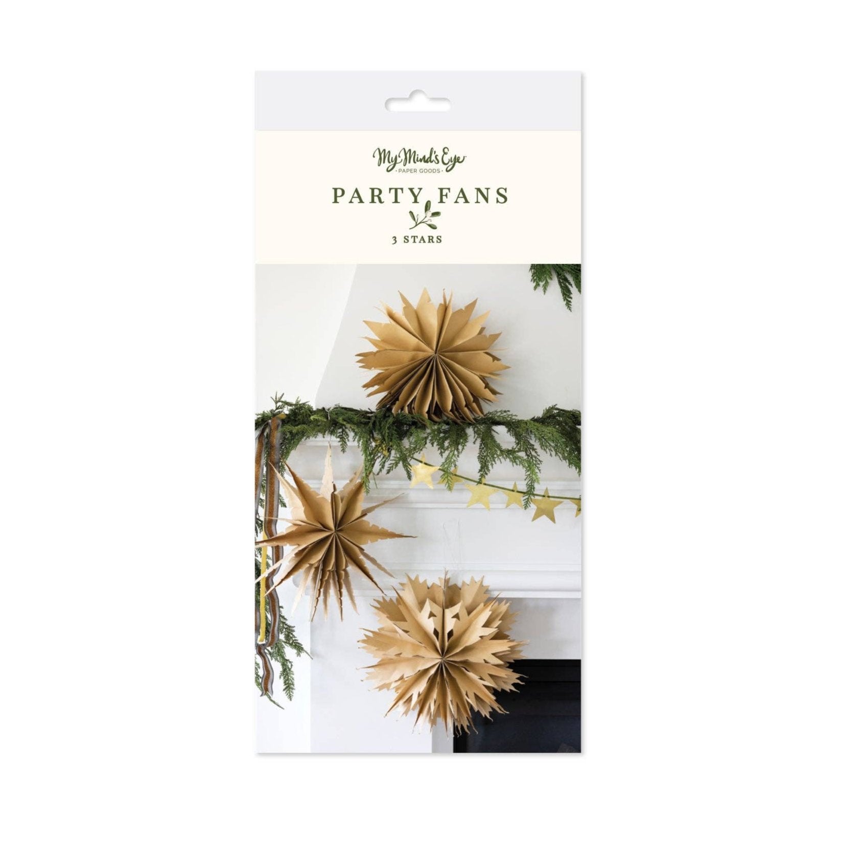 MEM1003 - Christmas Memories Kraft Paper Bag Fan Set