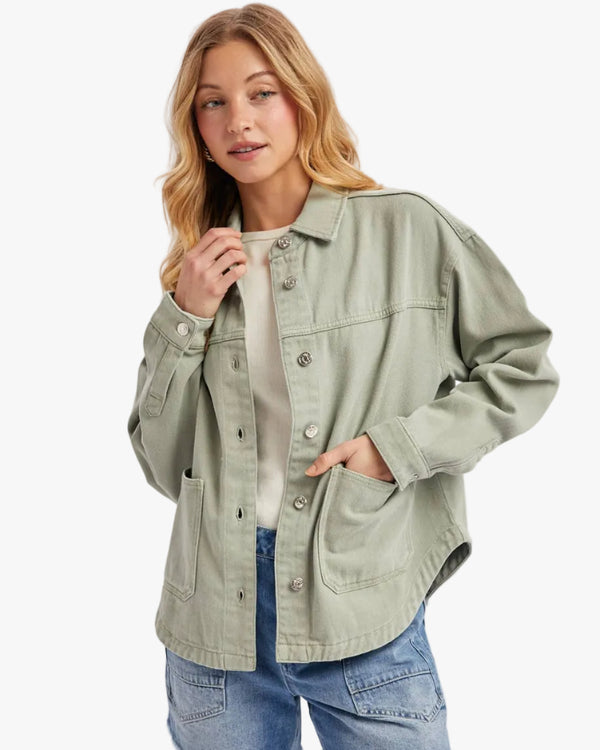 Gwendolyn Denim Shacket