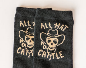 All Hat No Cattle Socks