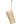 A natural beige loofah sponge with a cotton rope hanger against a white background.